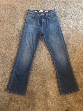 Closed womens Straight-Leg Jeans in Blue Wash